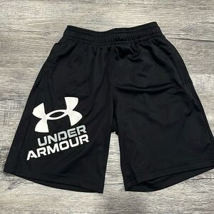 Under Armour kids boys anthemic shirts black - youth small